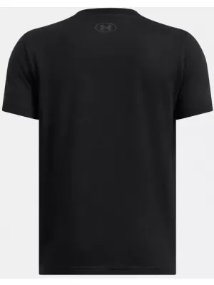 Chlapčenské tričko UNDER ARMOUR UA B BOXED SPORTS UPDATE SS 1388672-001 ČIERNA