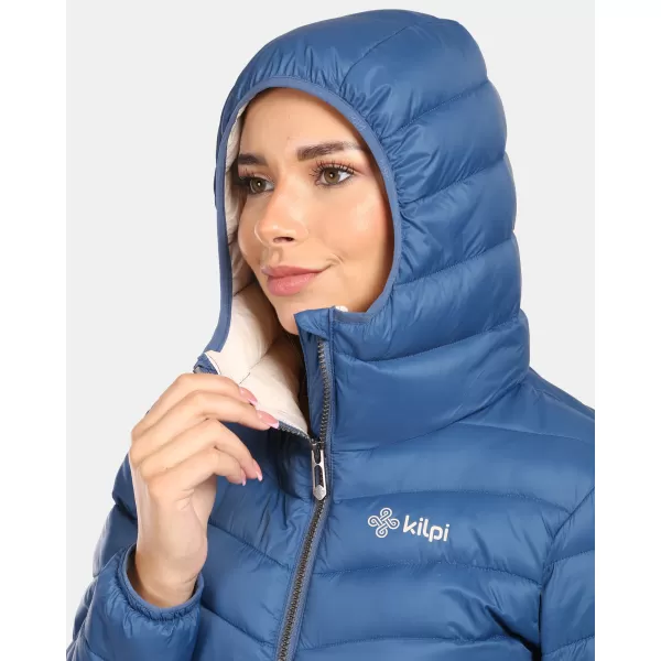  Dámsky kabát KILPI LEILA-W ZL0130KI TMAVO MODRÁ 
