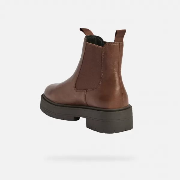  Dámske topánky GEOX SPHERICA EC7 G009694 HNEDÁ 