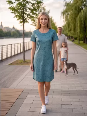 Dámske predĺžené prémiové tričko ALTISPORT VOJ/ALW084SAT02 ZELENÁ