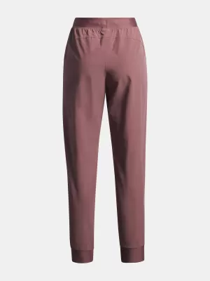 Dievčenské tepláky UNDER ARMOUR UA RIVAL WOVEN JOGGER 1384207-651 HNEDÁ