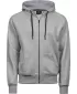 Pánska mikina TEE JAYS | TJ 5435 HEATHER GREY