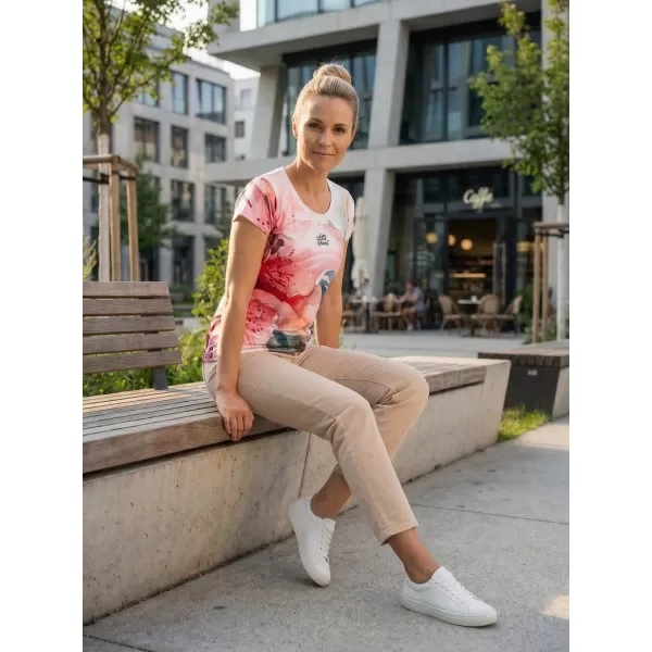  Dámska voľnočasová košeľa premium ALTISPORT VOJ/ALW117TR06 SVETLO ĽALIE 
