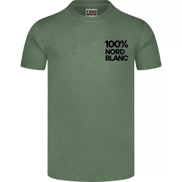  Tričko NORDBLANC CERTAINTY NBSMT8165 ZELENÝ 