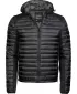 Pánska bunda TEE JAYS | TJ 9610 BLACK/BLACK MELANGE