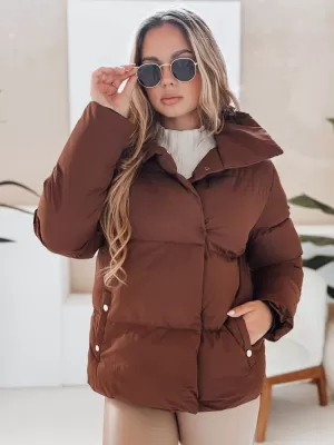 Dámska bunda DSTREET TY4958 HNEDÝ