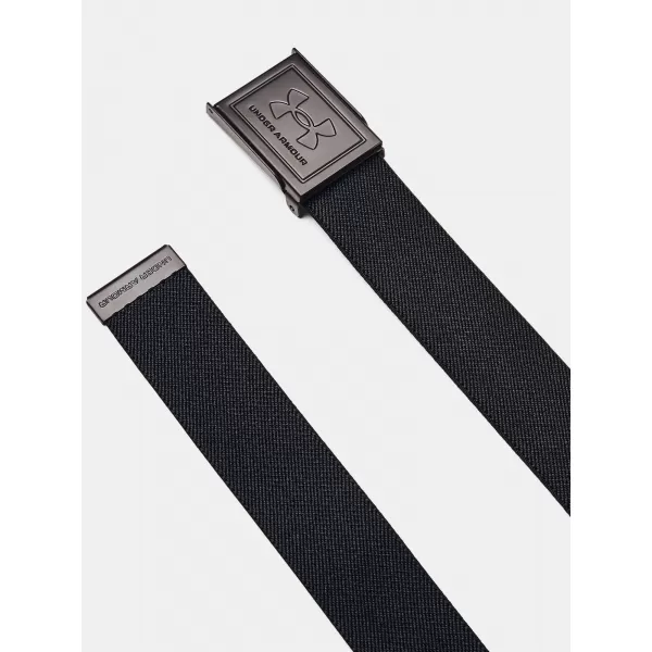  Pánsky opasok UNDER ARMOUR M STRETCH WEBBING BELT 1383935-001 ČIERNA 