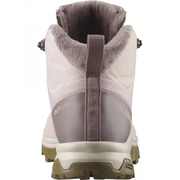  Dámske topánky SALOMON OUTSNAP WATERPROOF W ETHEREA/ŽELEZO/KOJOT HNEDÁ 