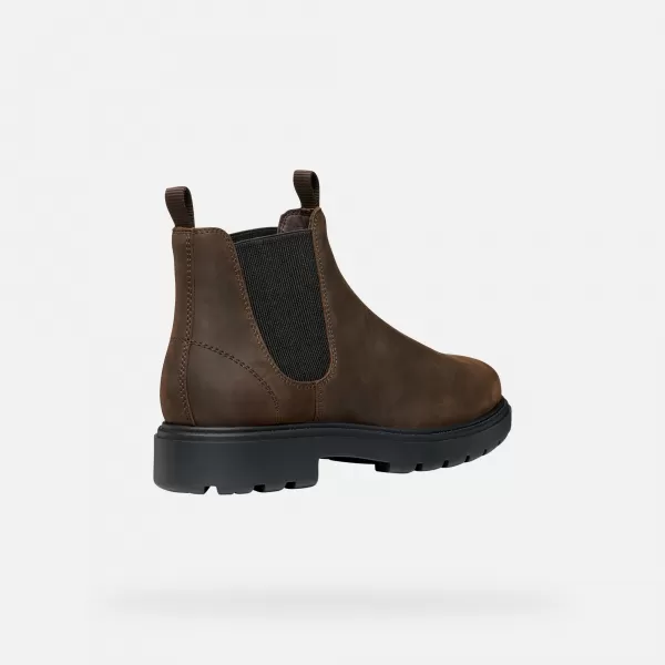  Pánske topánky GEOX SPHERICA EC7 G011185 TMAVO HNEDÁ 