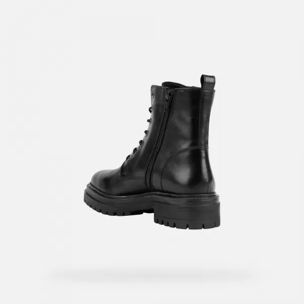  Dámske topánky GEOX IRIDEA G004094 ČIERNA 
