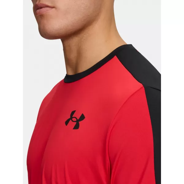  Pánske tričko UNDER ARMOUR UA HG WORDMARK SS 6007758-600 ČERVENÁ 