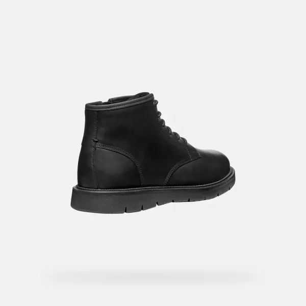  Pánske topánky GEOX POVE G011453 ČIERNA 