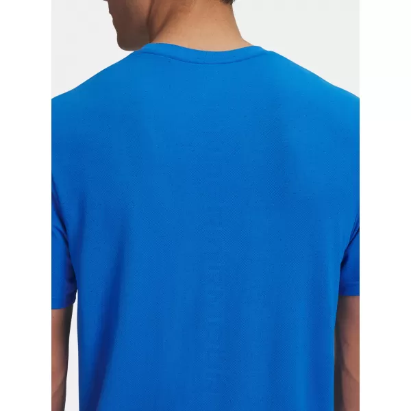  Pánske tričko UNDER ARMOUR VANISH SEAMLESS NOVELTY SS MODRÁ 