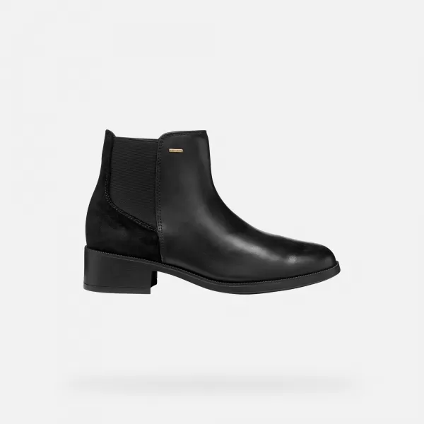  Dámske topánky GEOX CAMEXIA NP ABX G009580 ČIERNA 