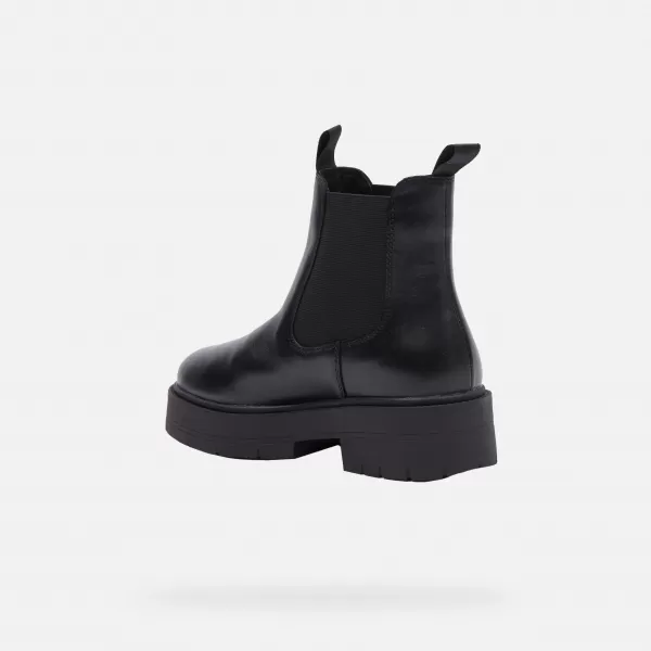  Dámske topánky GEOX SPHERICA EC7 G009692 ČIERNA 