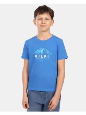 Chlapčenské tričko KILPI ALBION-JB ZJ0302KI MODRÁ