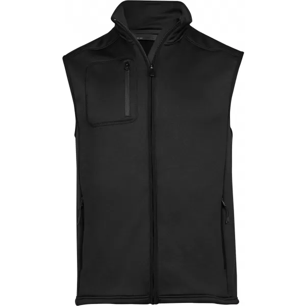  Pánska vesta TEE JAYS | TJ 9104 BLACK 
