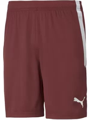 Kraťasy PUMA TEAMLIGA SHORTS 704924_09 CORDOVAN/ CORDOVAN/PUMA WHITE