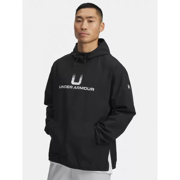  Pánska mikina UNDER ARMOUR UA UNSTOPPABLE WVN HOODIE 6003864-001 ČIERNA 