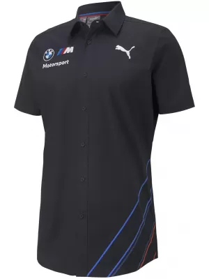 Tričko PUMA BMW TEAM SHIRT 76333701 ANTRACIT