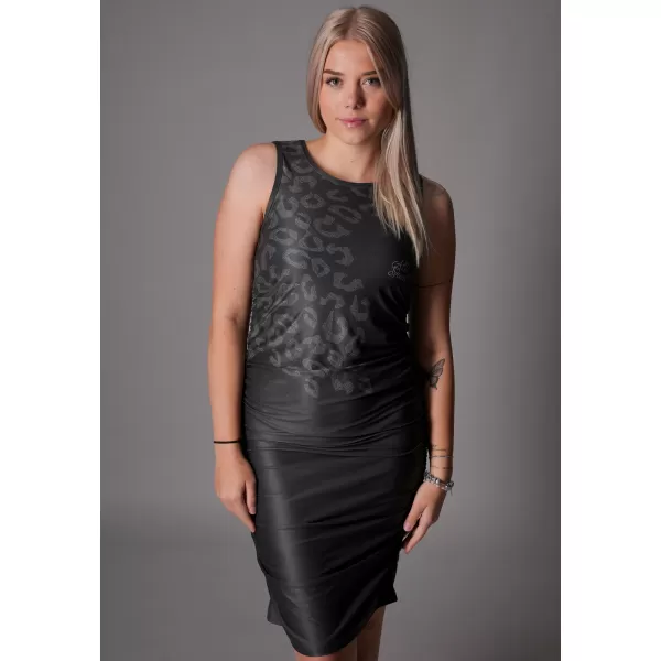  Dámske prémiové šaty ALTISPORT VOJ/ALW047SAT03 ČIERNA 
