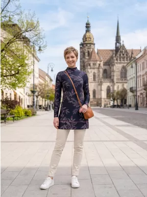 Dámsky rolák ALTISPORT GWENITH ČIERNA