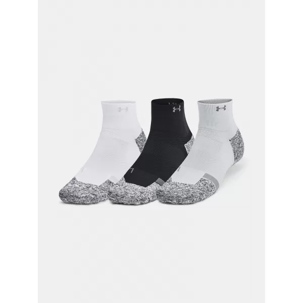  Ponožky UNDER ARMOUR UNISEX UA AD PRO QTR (3 PÁRY) 1387047-001 ČIERNA 