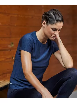 Dámske tričko TEE JAYS | TJ 7021 BLACK MELANGE
