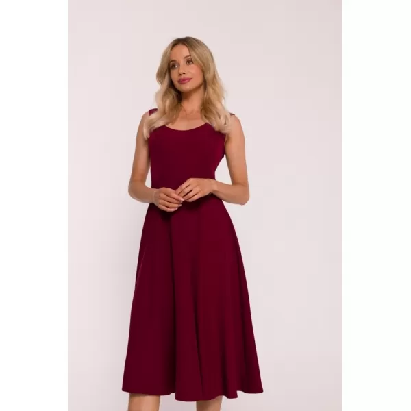  Šaty STYLOVE S424 GAŠTANOVÉ 