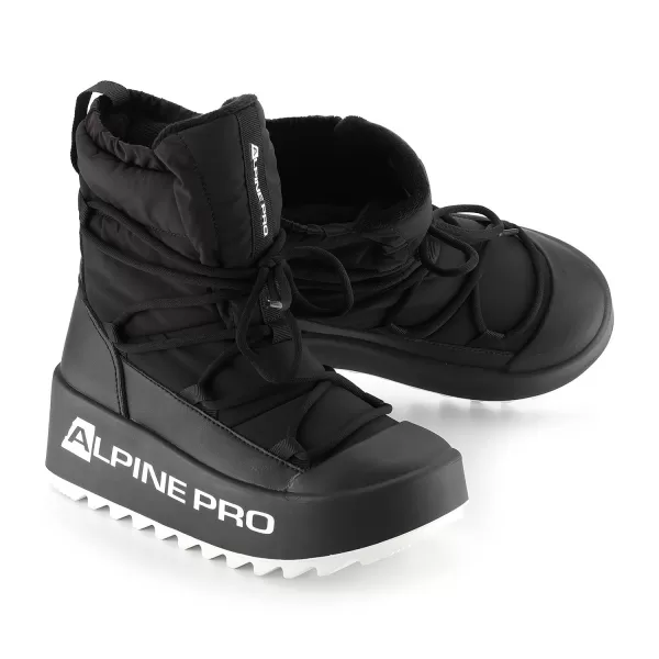  Ženské topánky ALPINE PRO PRIBA ČIERNY 