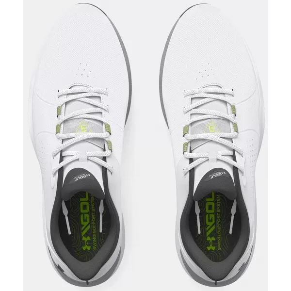  Pánske topánky UNDER ARMOUR UA DRIVE PRO WIDE 3026919-100 BIELA 
