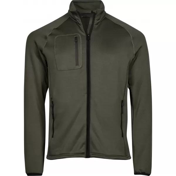  Pánska mikina TEE JAYS | TJ 9100 DEEP GREEN 