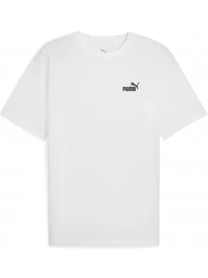 Tričko PUMA ESS RELAXED SMALL NO 1 LOGO TEE 68915302 PUMOVÁ BIELA