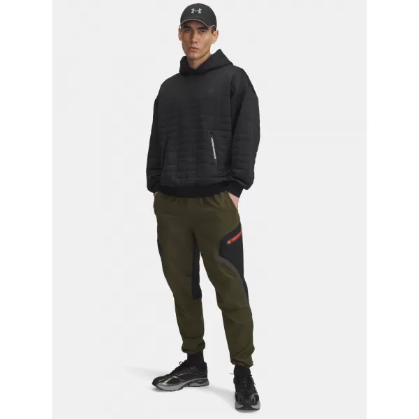  Pánske športové nohavice UNDER ARMOUR UA UNSTOPPABLE CARGO PANT 1390256-308 ZELENÁ 