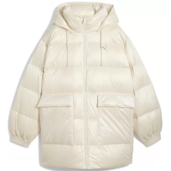  Dámsky kabát PUMA STYLE HOODED DOWN JACKET 68838987 ALPSKÝ SNEH 