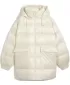 Dámsky kabát PUMA STYLE HOODED DOWN JACKET 68838987 ALPSKÝ SNEH