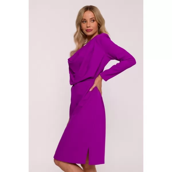  Šaty STYLOVE S428 LEVANDUĽA 