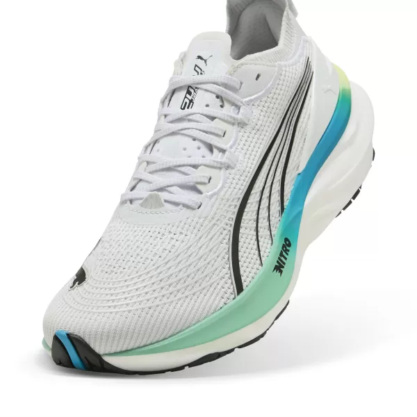  Topánky PUMA FOREVERRUN NITRO 2 310109-19 PUMA BIELA/RÝCHLOSŤ MODRÁ 