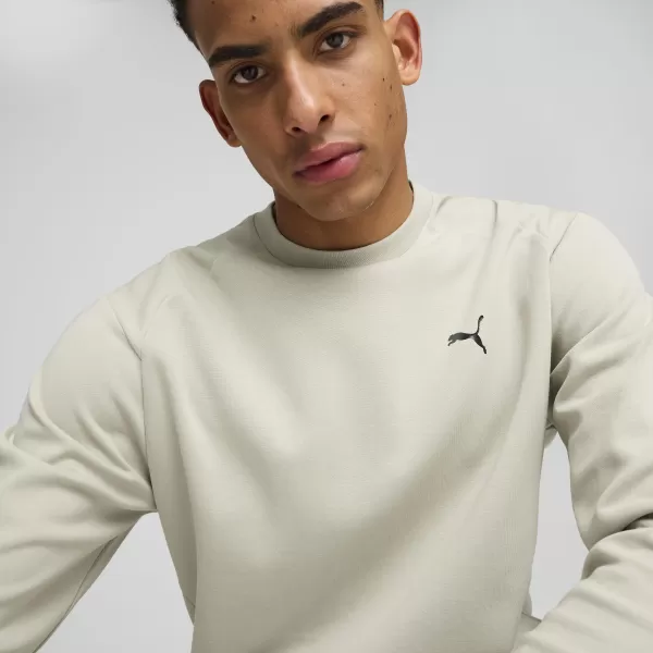  Pánska mikina PUMA RAD/CAL CREW DK 68161868 PÚŠTNY PRACH 