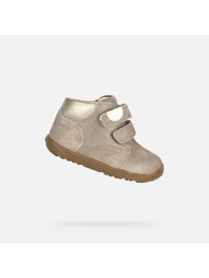 Prvé kroky dievčat GEOX MACCHIA B164PC07722C9006 BÉŽOVÁ