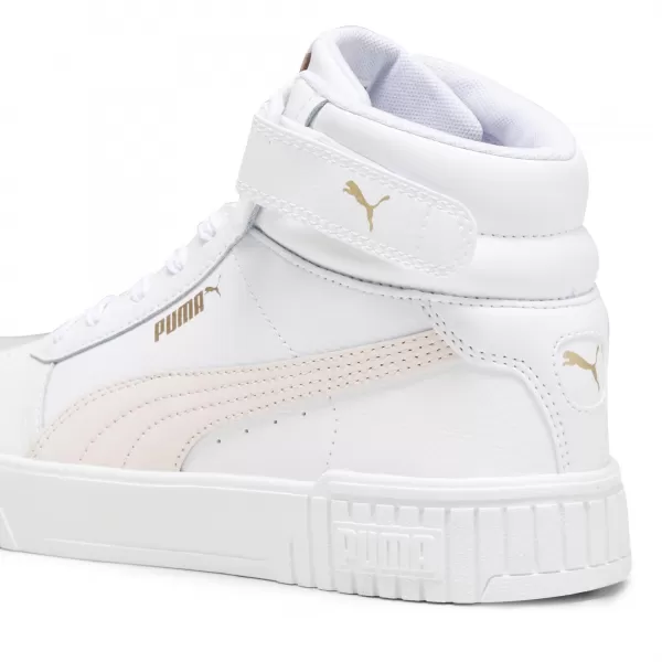  Topánky PUMA CARINA 2.0 MID 38585107 PUMA WHITE/FROSTY PINK/GOLD 