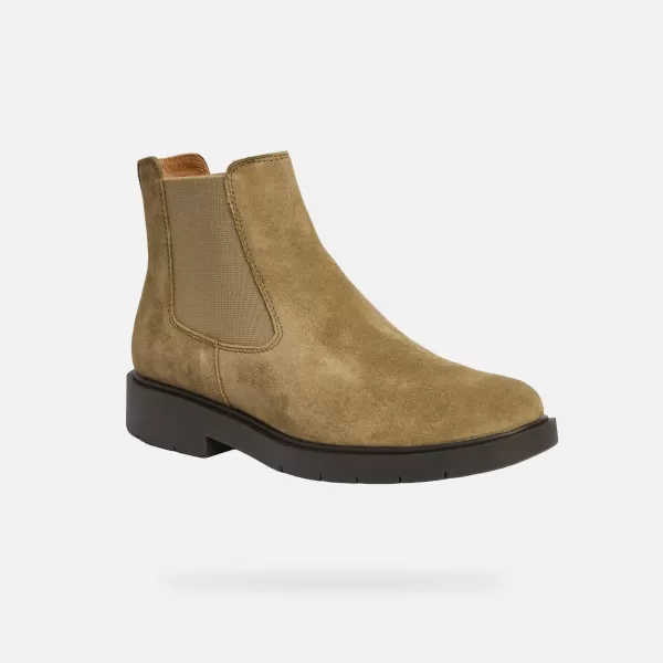  Dámske topánky GEOX SPHERICA EC1 G009245 BÉŽOVÁ 