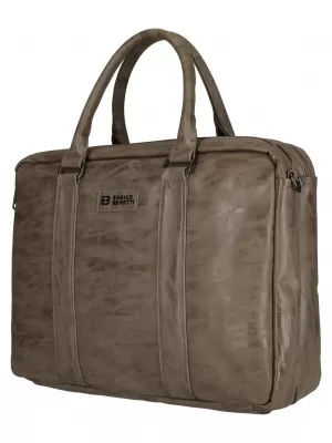 Taška ENRICO BENETTI ROTTERDAM 15 NOTEBOOK BAG STREDNE TAUPE