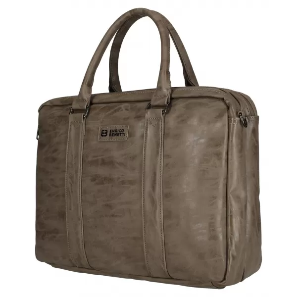  Taška ENRICO BENETTI ROTTERDAM 15 NOTEBOOK BAG STREDNE TAUPE 