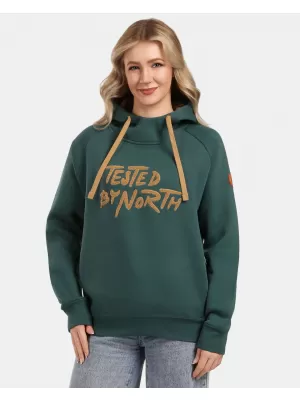 Dámska mikina KILPI NEA-W ZL0215KI TMAVO ZELENÁ