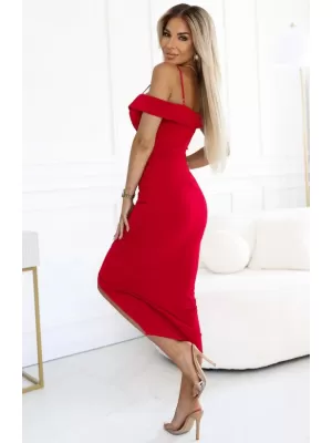 Šaty NUMOCO 564-10 ČERVENÁ