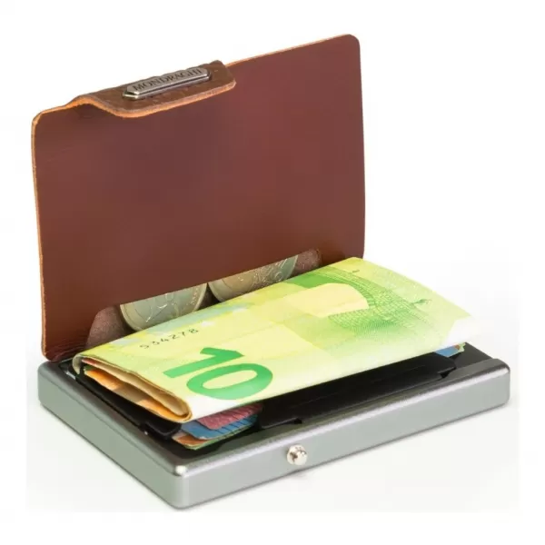  Peňaženka MONDRAGHI ONE PLUS HNEDÁ 