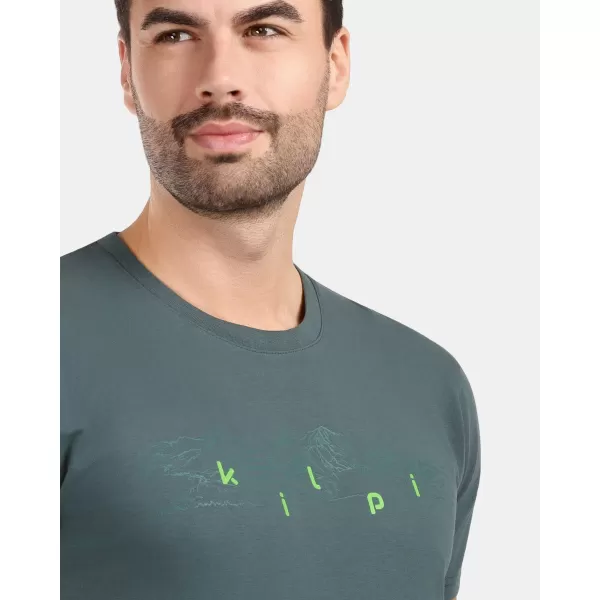  Pánske tričko KILPI SPACER-M ZM0305KI TMAVO ZELENÁ 