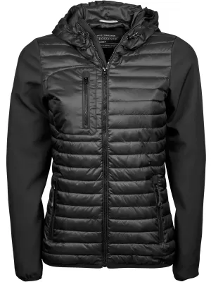 Dámska bunda TEE JAYS | TJ 9629 BLACK/BLACK