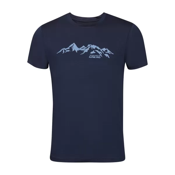 Funkčná košeľa mužov ALPINE PRO LYOR MODRÝ 